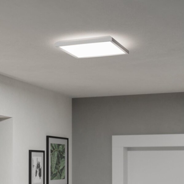 Eglo 901449 - Plafoniera LED da esterno ROVITO 13,4W/230V 29x29 cm IP44 bianco
