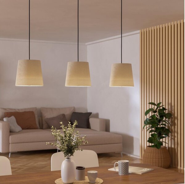 Eglo 901263 - Lampadario a sospensione con filo FEBRES 3xE27/60W/230V