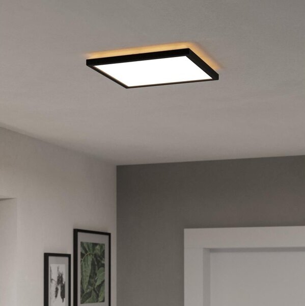 Eglo 901442- Plafoniera LED da esterno ROVITO 13,4W/230V 29x29 cm IP44 nero