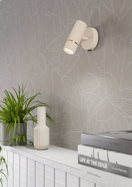Eglo 901153 - Applique a LED CAMINIA 1xGU10/5W/230V 3000K beige