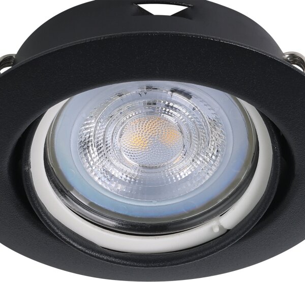 Eglo 901755 - SET 3x Lampada LED da incasso FAVAZZINA 1xGU10/4W/230V nero