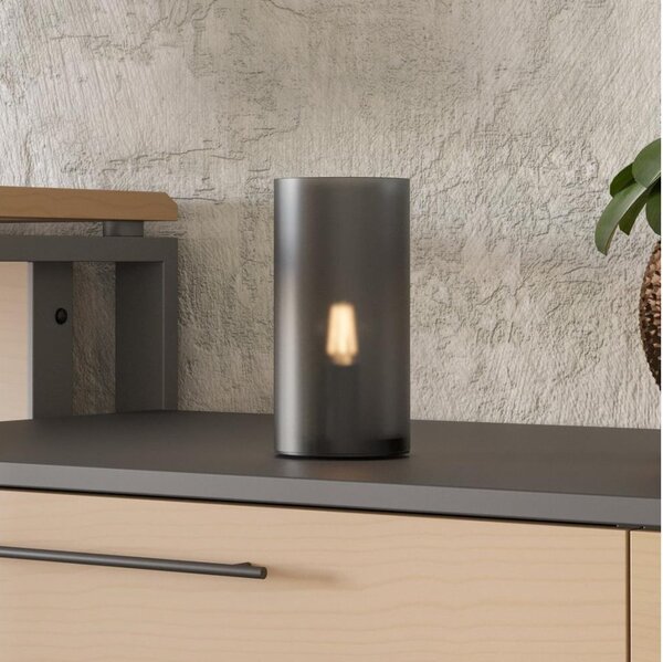 Eglo 901068 - Lampada da tavolo GEO 1xE14/40W/230V nero