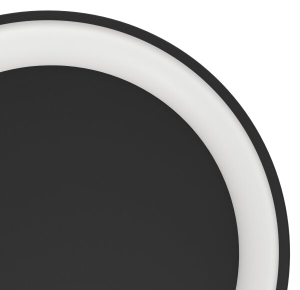 Eglo 901251 - Plafoniera LED dimmerabile LORETELLO LED/12W/230V nero + +TC