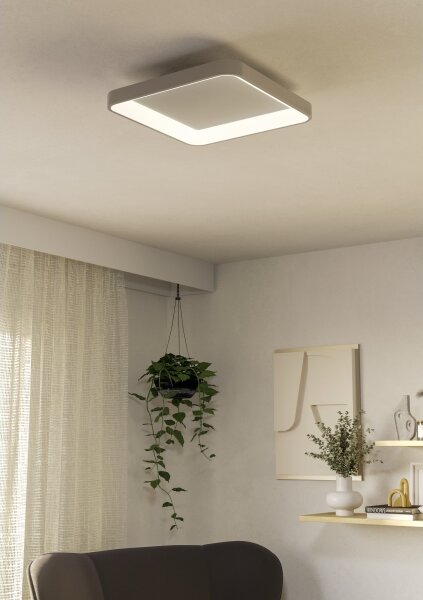 Eglo 901249 - Plafoniera LED dimmerabile LORETELLO LED/12W/230V bianco + +TC