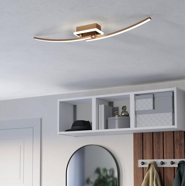 Eglo 901219 - Plafoniera LED LUNGOLAGO LED/12W/230V 4000K rame