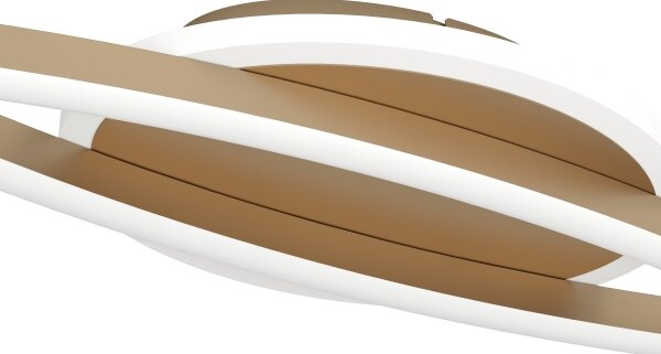 Eglo 901221 - Plafoniera LED LUNGOLAGO LED/12W/230V 4000K rame