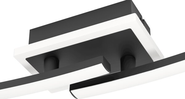 Eglo 901217 - Plafoniera LED LUNGOLAGO LED/12W/230V 4000K nero