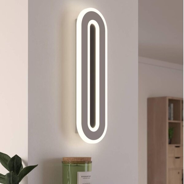 Eglo 901235 - Applique a LED MACCHIONI LED/12W/230V 4000K bianco