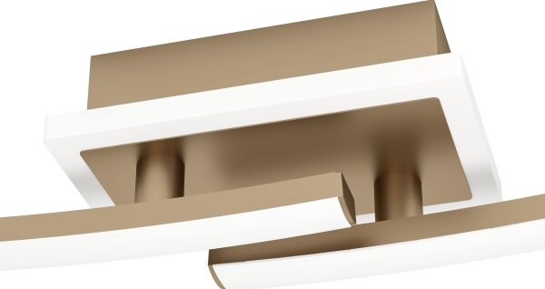 Eglo 901219 - Plafoniera LED LUNGOLAGO LED/12W/230V 4000K rame