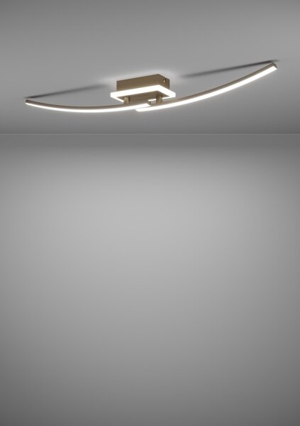 Eglo 901219 - Plafoniera LED LUNGOLAGO LED/12W/230V 4000K rame