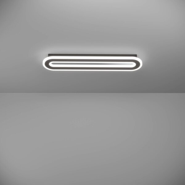 Eglo 901243 - Plafoniera LED dimmerabile MACCHIONI LED/20W/230V nero + +TC