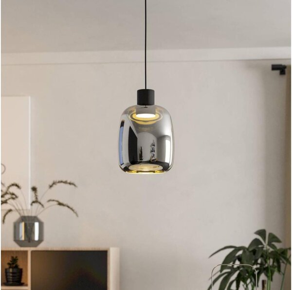 Eglo 901119 - LED RGBW Lampadario dimmerabile a sospensione con filo MOLOCHIO-Z LED/3,7W/230V nero