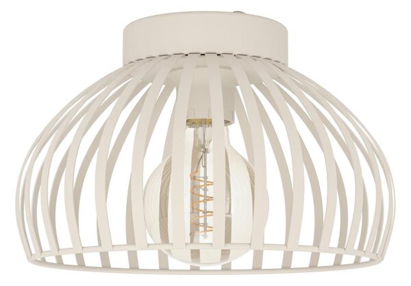 Eglo 901746 - Plafoniera MOGANO 1xE27/40W/230V diametro 28 cm color crema