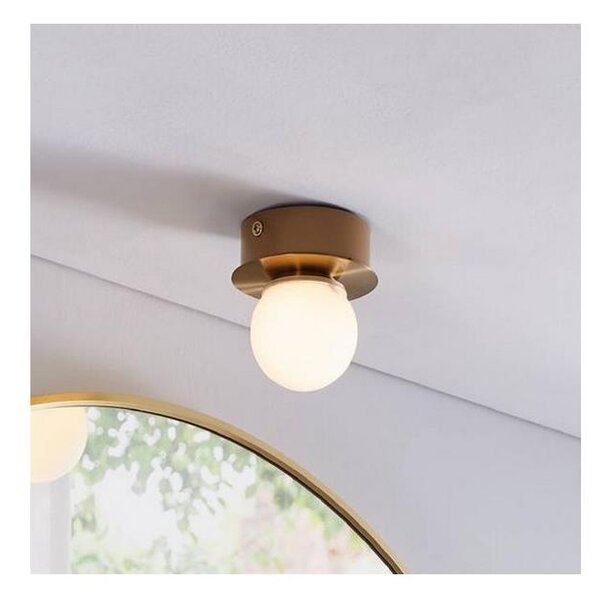 Eglo 900658 - Plafoniera LED da bagno MOSIANO LED/3,3W/230V IP44 oro