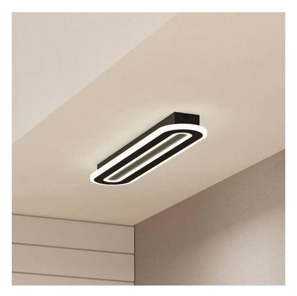Eglo 901243 - Plafoniera LED dimmerabile MACCHIONI LED/20W/230V nero + +TC