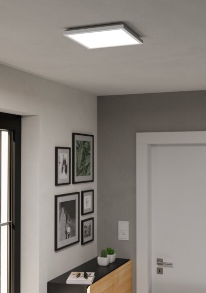 Eglo 901474 - LED RGBW Lampada dimmerabile da esterno ROVITO-Z 13,4W/230V 29x29cm IP44 bianco
