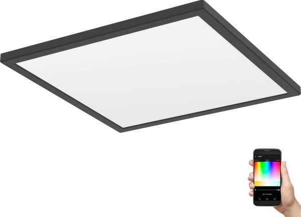Eglo 901467 - LED RGBW Lampada dimmerabile da esterno ROVITO-Z 17,6W/230V 39x39cm IP44 nero