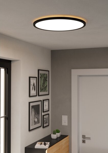 Eglo 901465 - LED RGBW Lampada dimmerabile da esterno ROVITO-Z 16,8W/230V diametro 50cm IP44 nero