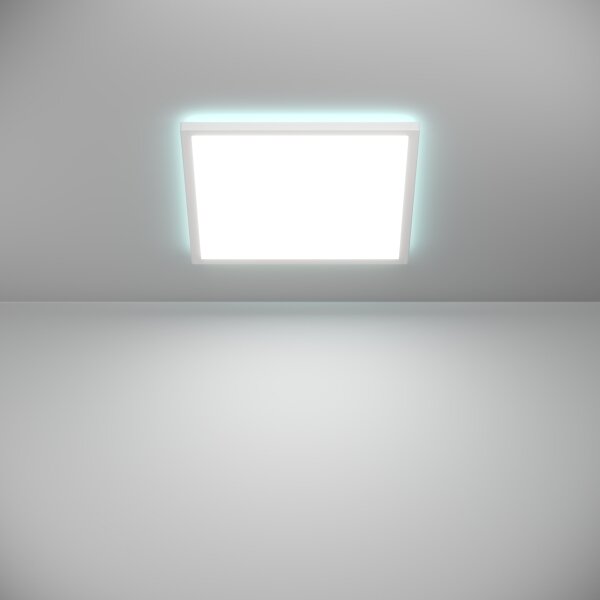 Eglo 901475 - LED RGBW Lampada dimmerabile da esterno ROVITO-Z 17,6W/230V 39x39cm IP44 bianco