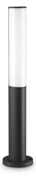 Paletto Contemporaneo Etere Alluminio Nero Led Integrato 9,5W 3000K Ip44