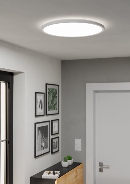 Eglo 901459 - Lampada LED dimmerabile da esterno ROVITO-R 16,8W/230V diametro 50 cm IP44 bianco + +TC