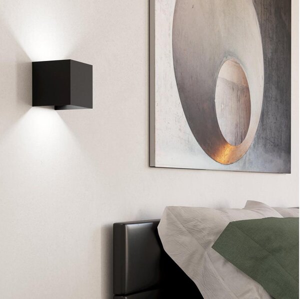 Eglo 901049 - Applique a LED VALMONTONE 2xLED/1,5W/230V 3000K nero