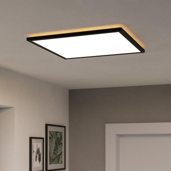 Eglo 901444 - Plafoniera LED da esterno ROVITO 17W/230V 50x50 cm IP44 nero