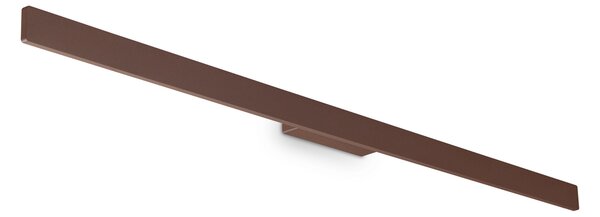 Applique Da Parete Contemporaneo Linea Alluminio Coffee Led 23W 3000K Ip54