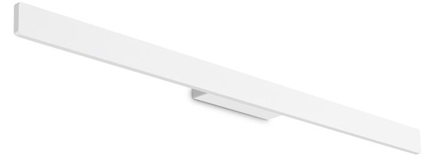 Applique Da Parete Contemporaneo Linea Alluminio Bianco Led 20W 3000K Ip54