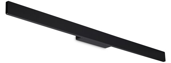 Applique Da Parete Contemporanea Linea Alluminio Nero Led 20W 3000K Ip54