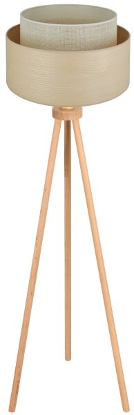 Brilagi - Lampada con piedistallo ARIZONA BOHO 1xE27/15W/230V beige