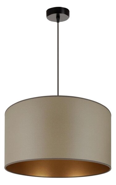 Brilagi - Lampadario a sospensione con filo OREGON ROLLER VEGE 1xE27/15W/230V diametro 45 cm grigio