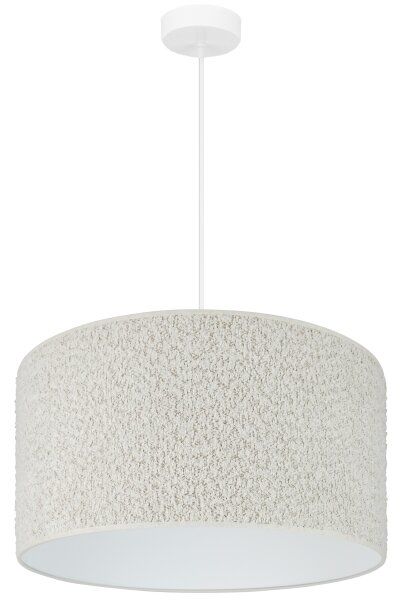 Brilagi - Lampadario a sospensione con filo BOUCLE ROLLER 1xE27/15W/230V diametro 45 cm color crema