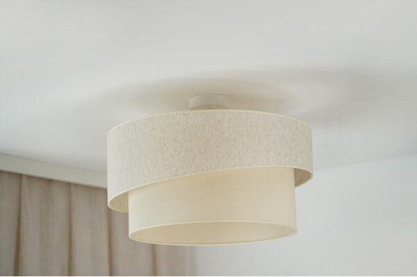 Brilagi - Lampadario a plafone SHINE 1xE27/15W/230V diametro 50 cm color crema