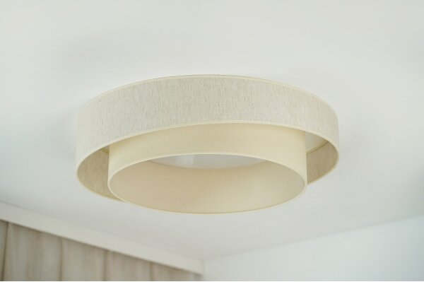 Brilagi - Plafoniera LED SHINE LED/26W/230V diametro 60 cm color crema