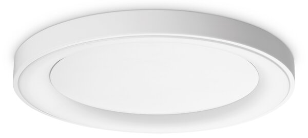 Plafoniera Contemporanea Planet Metallo Bianco Led Integrato 33W 3000K Ip20