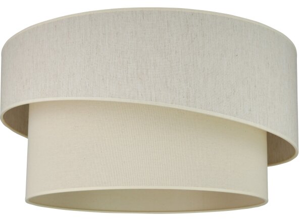 Brilagi - Plafoniera SHINE 1xE27/15W/230V diametro 50 cm color crema