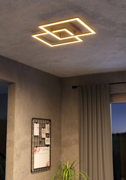 Eglo 901744-Lampadario a plafone LED dimmerabile LOMALTAS-Z 4xLED/32W/230V 2700-6500K