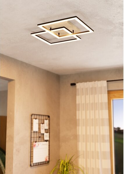 Eglo 901744-Lampadario a plafone LED dimmerabile LOMALTAS-Z 4xLED/32W/230V 2700-6500K