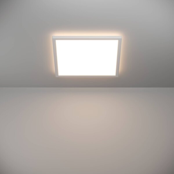 Eglo 901461 - Lampada LED dimmerabile da esterno ROVITO-R 17,6W/230V 39x39 cm IP44 bianco + +TC