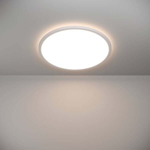 Eglo 901448 - Plafoniera LED da esterno ROVITO 16,8W/230V diametro 50cm IP44 bianco