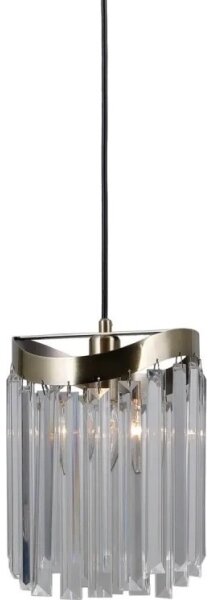 ITALUX PND-44544-1 - Lampadario a sospensione con filo SABRIGA 1xE14/40W/230V cromo opaco