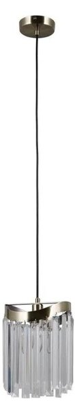 ITALUX PND-44544-1 - Lampadario a sospensione con filo SABRIGA 1xE14/40W/230V cromo opaco