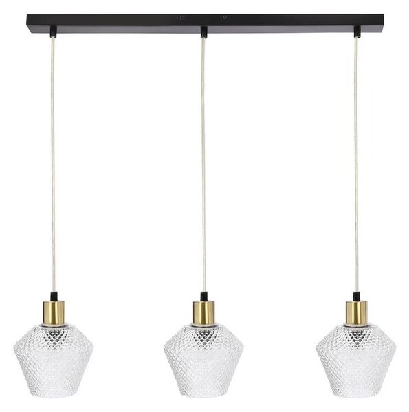 Lampadario a sospensione con filo GRENIKO 3xE14/40W/230V
