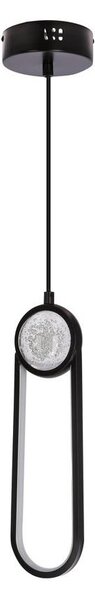 Lampadario LED a sospensione con filo LACRIMA LED/15W/230V 3000K nero