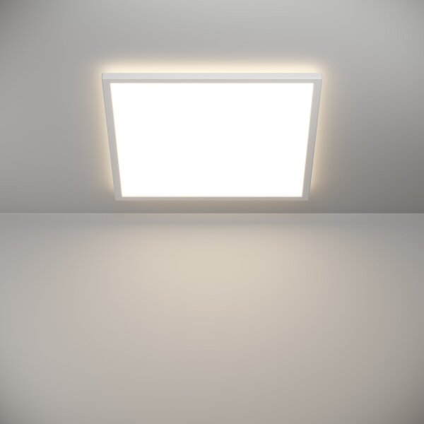 Eglo 901452 - Plafoniera LED da esterno ROVITO 17W/230V 50x50 cm IP44 bianco