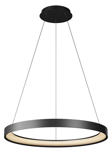 Top Light-Lampadario a sospensione con filo LED dimmerabile ORBIT LED/40W/230V 3000-6500K diametro 50 cm black+RC