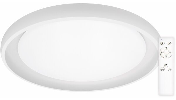 Top Light - Plafoniera LED dimmerabile SALERNO LED/60W/230V 3000-6500K bianco + +TC