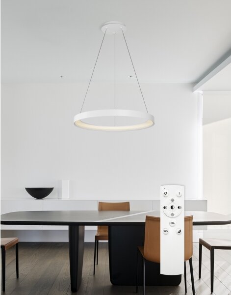 Top Light-Lampadario a sospensione con filo LED dimmerabile ORBIT LED/40W/230V 3000-6500K diametro 50 cm white+TC