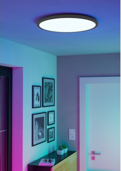 Eglo 901473 - LED RGBW Lampada dimmerabile da esterno ROVITO-Z 16,8W/230V diametro 50 cm IP44 bianco